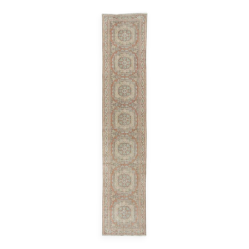Tapis de couloir vintage pour cuisine. Tapis de couloir fait main. Tapis turc pour escaliers. Tapis étroit pour couloir.