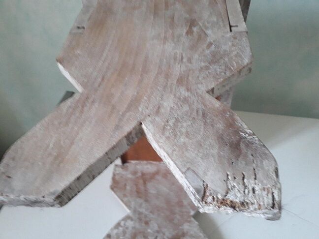 Former bench with storage box