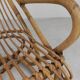 Bamboo armchair by Tito Agnoli, 1960s