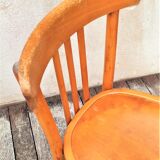 Pair of bistro chairs with bars