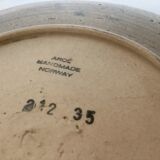 Blue cobalt ceramic dish arol norway