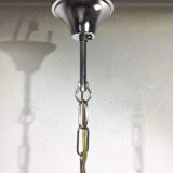 Lustre murano gouttes en cristal ambre