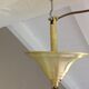 Suspension in glass art deco