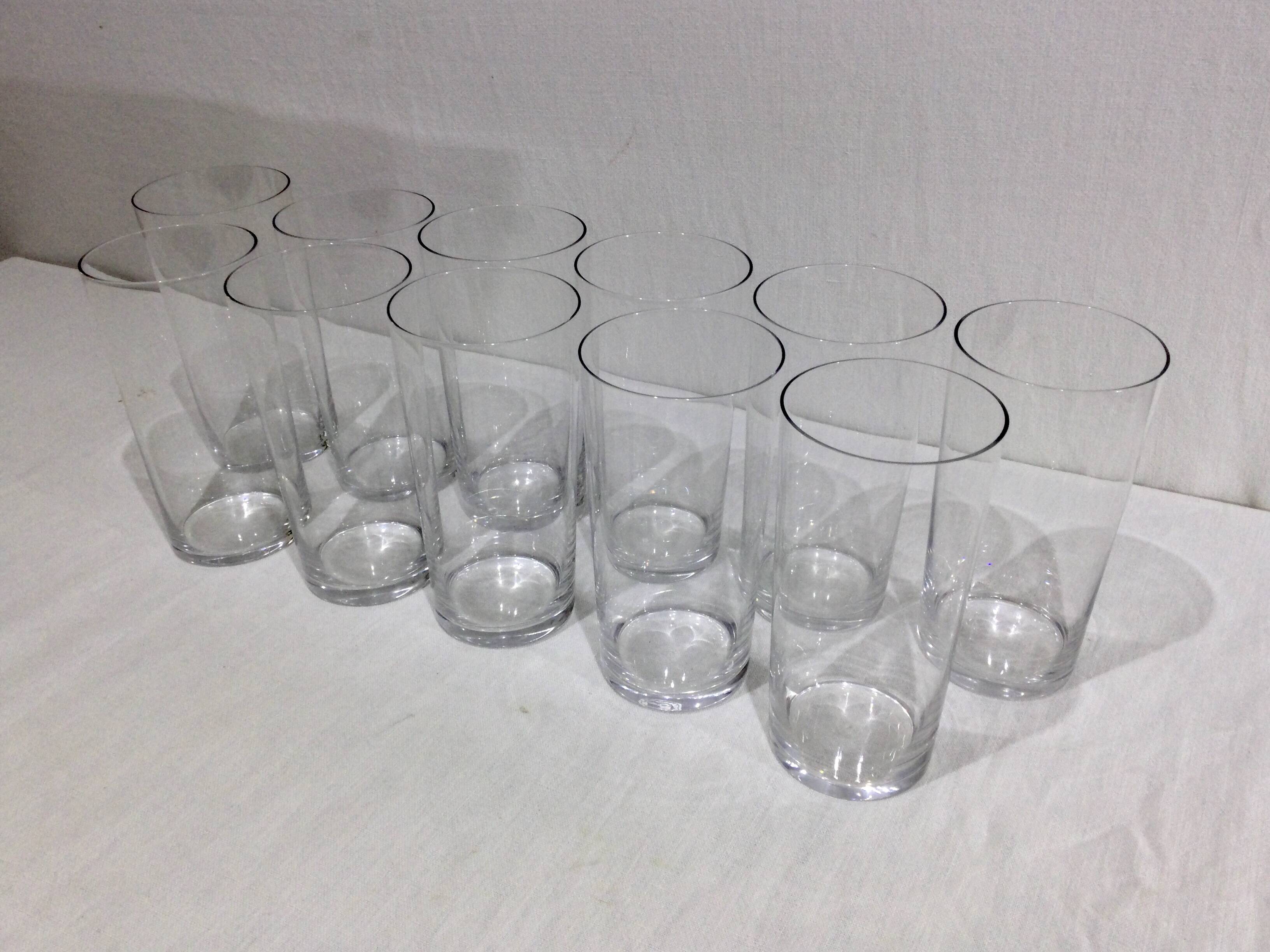 Baccarat - 11 Orangeade Glasses