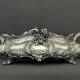 Large table planter in silvered bronze, Louis XV style.