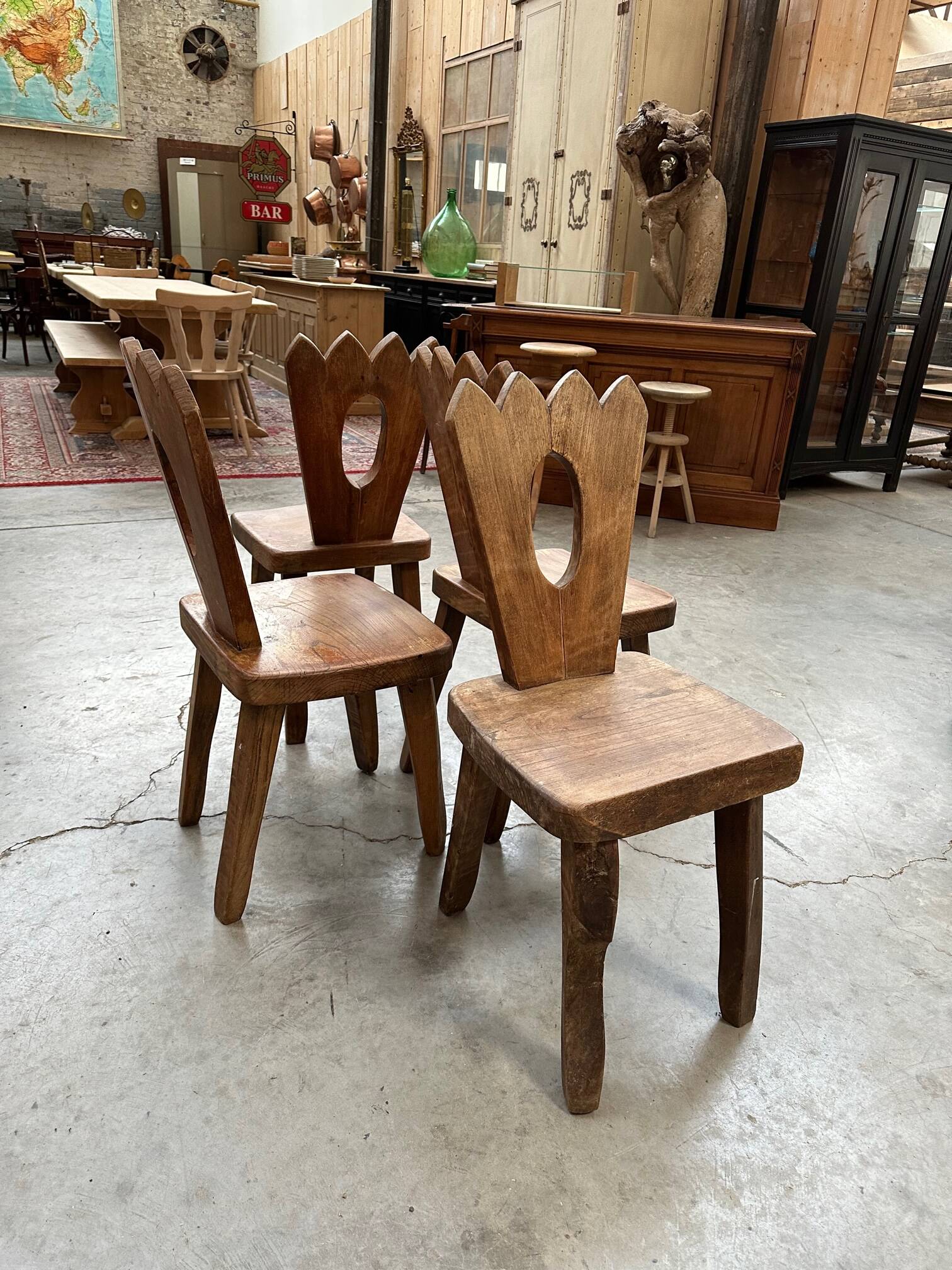 Set of 4 Olavi Hänninen chairs