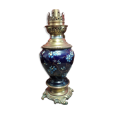 Ceramic oil foot lamp