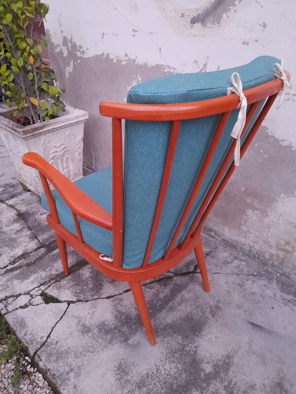 Fauteuil Baumann modèle éventail