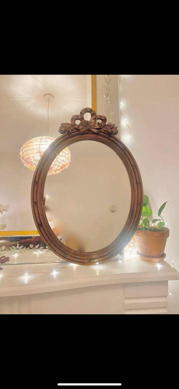 Miroir medaillon