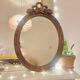 Miroir medaillon