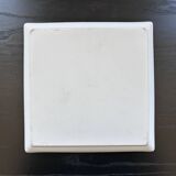 Plat carré décor jonques