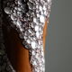 Vase Vallauris ceramic fat lava of the 60s