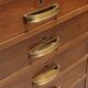 Vintage commode with 8 drawers by Dino Fanciulli in poplar, Italy, 1950s.