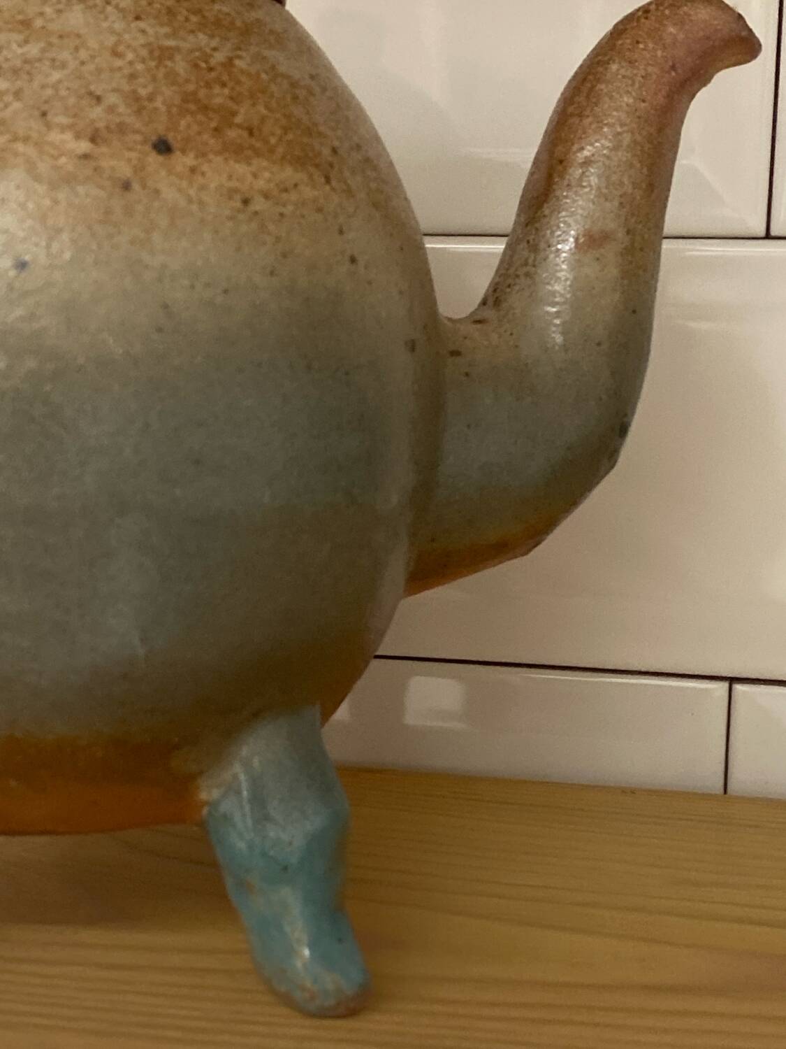 Jean Guillaume stoneware teapot