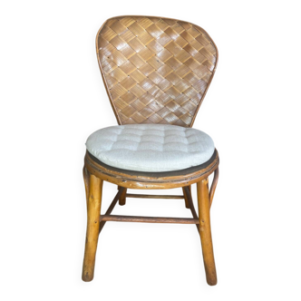 Chaise tressée
