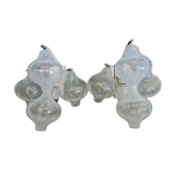 Set of two Tulipan wall lights by JT Kalmar