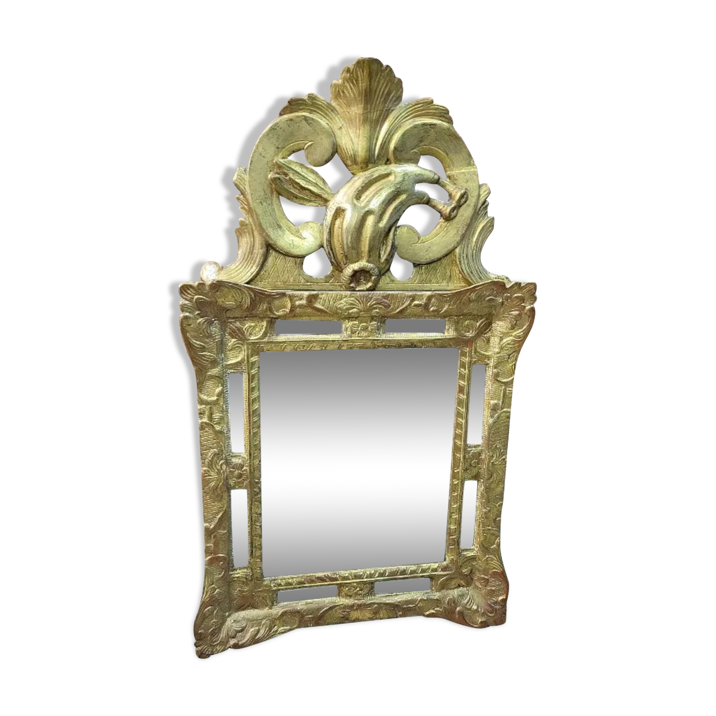 Wooden mirror dora parcloses of the XIXth n35