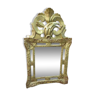 Wooden mirror dora parcloses of the XIXth n35
