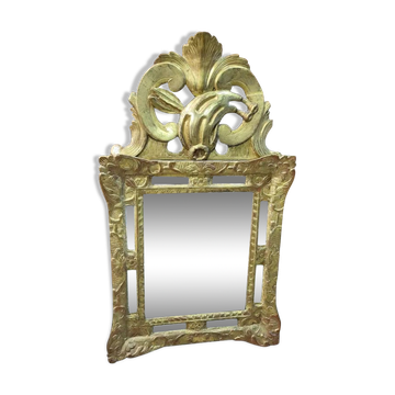 Wooden mirror dora parcloses of the XIXth n35