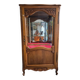 Vitrine de style Louis XV en merisier – Fabrication française UNIFA