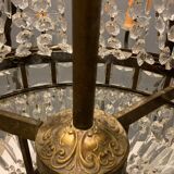 Italian crystal chandelier, 1940s