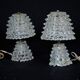 Pair of Italian Murano “Rostrato” Glass Table Lamps by Ercole Barovier, 194