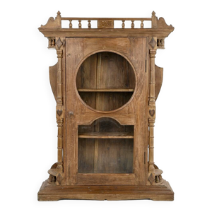 vitrine murale en bois