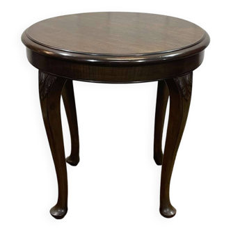 English beech pedestal table from the 1950s