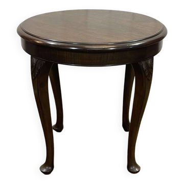 English beech pedestal table from the 1950s