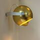 Pair of vintage brass wall lights by PARSCOT, France, 1970