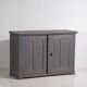 Small antique silver-grey cupboard (circa 1900) #29