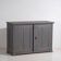 Buffet en bois gris argenté, vers 1900
