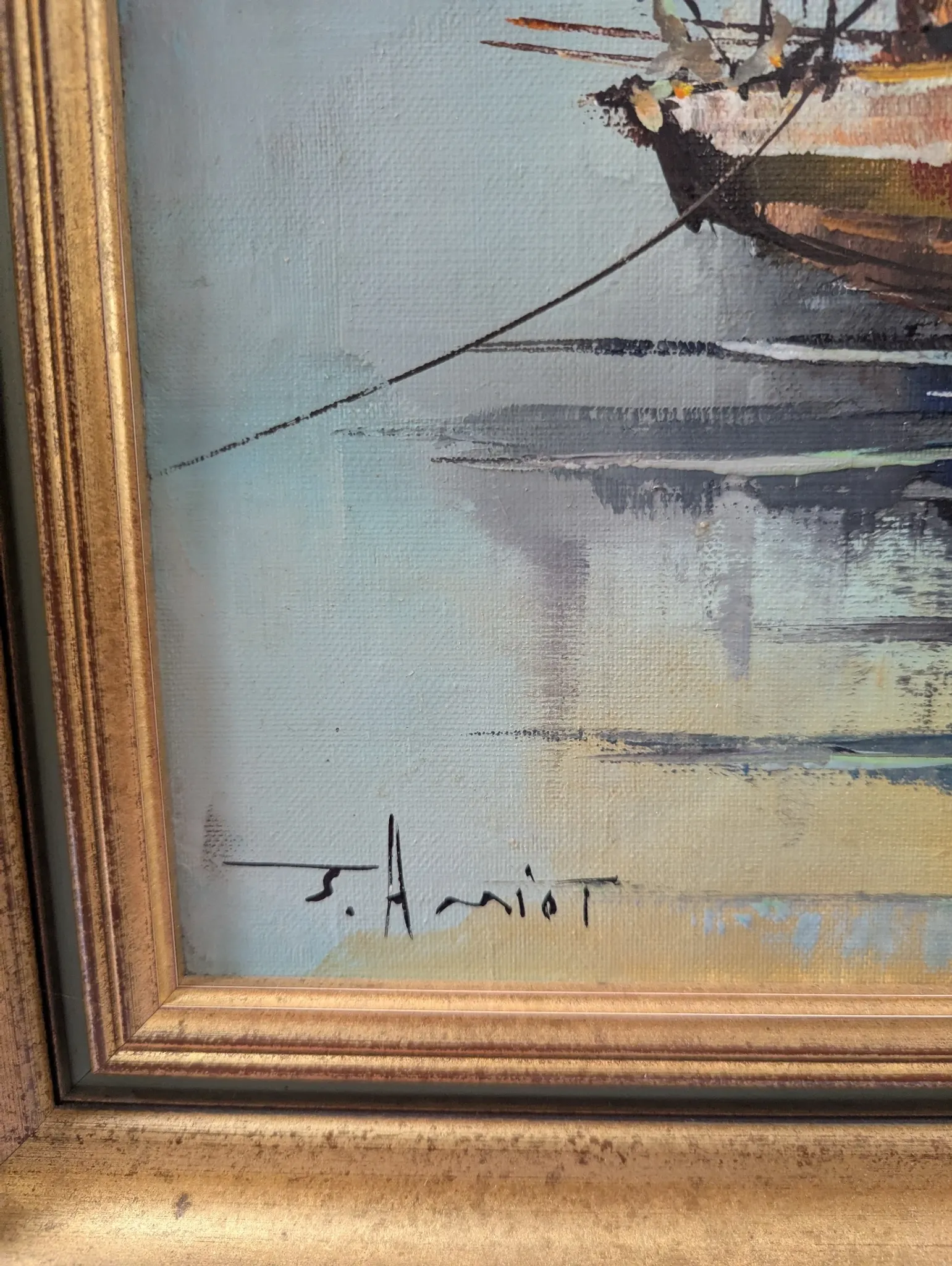 Painting by Jean Amiot