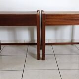 Pairs of Jacques Hauville bedside tables for Rochebobois