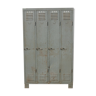 Armoire métallique 4 portes montés sur 4 pieds métalliques