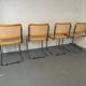 Set of 4 vintage Cesca S32 dining chairs by Marcel Breuer, 1990s