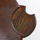 Ensemble de 2 tables tripodes brutalistes