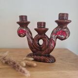 Vallauris 3-branched candle holder