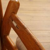 Set of 2 vintage armchairs | Illum Wikkelsø for Silkeborg | Model Genius | Teak