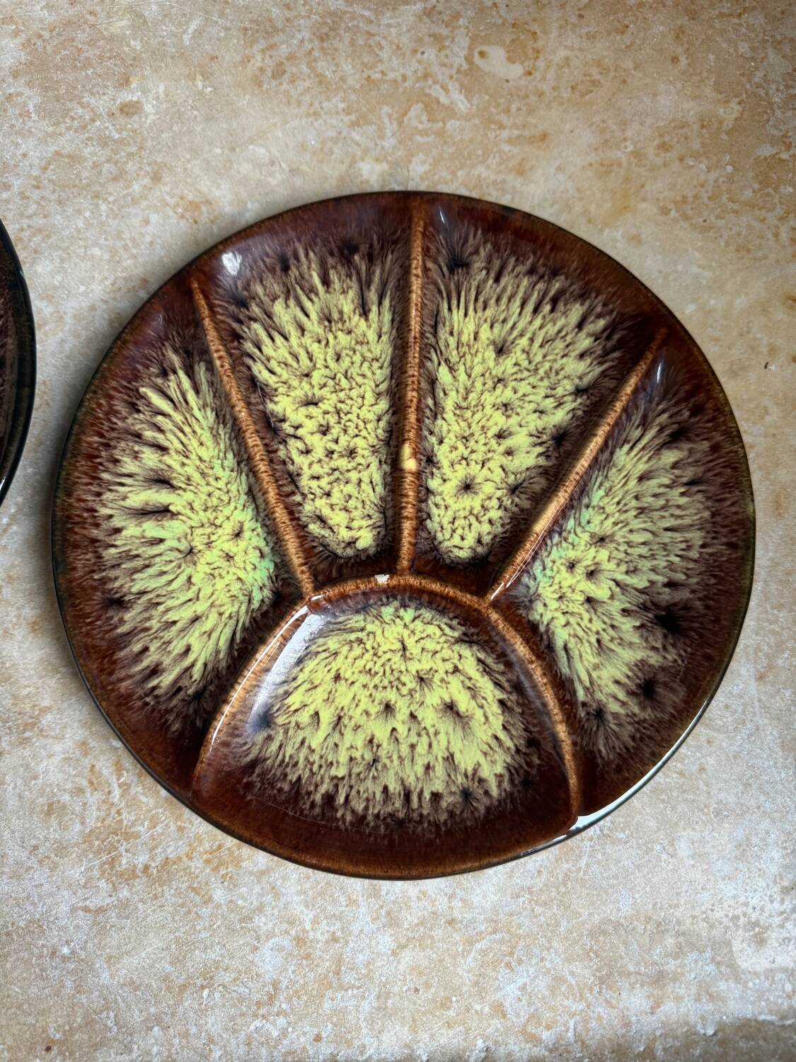 Vallauris fondue plates