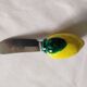 Vintage lemon butter dish in barbotine - Creation A. Ferlay Vallauris (A