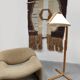 Domus floor lamp with vintage Swedish design by Jan Wickelgren.