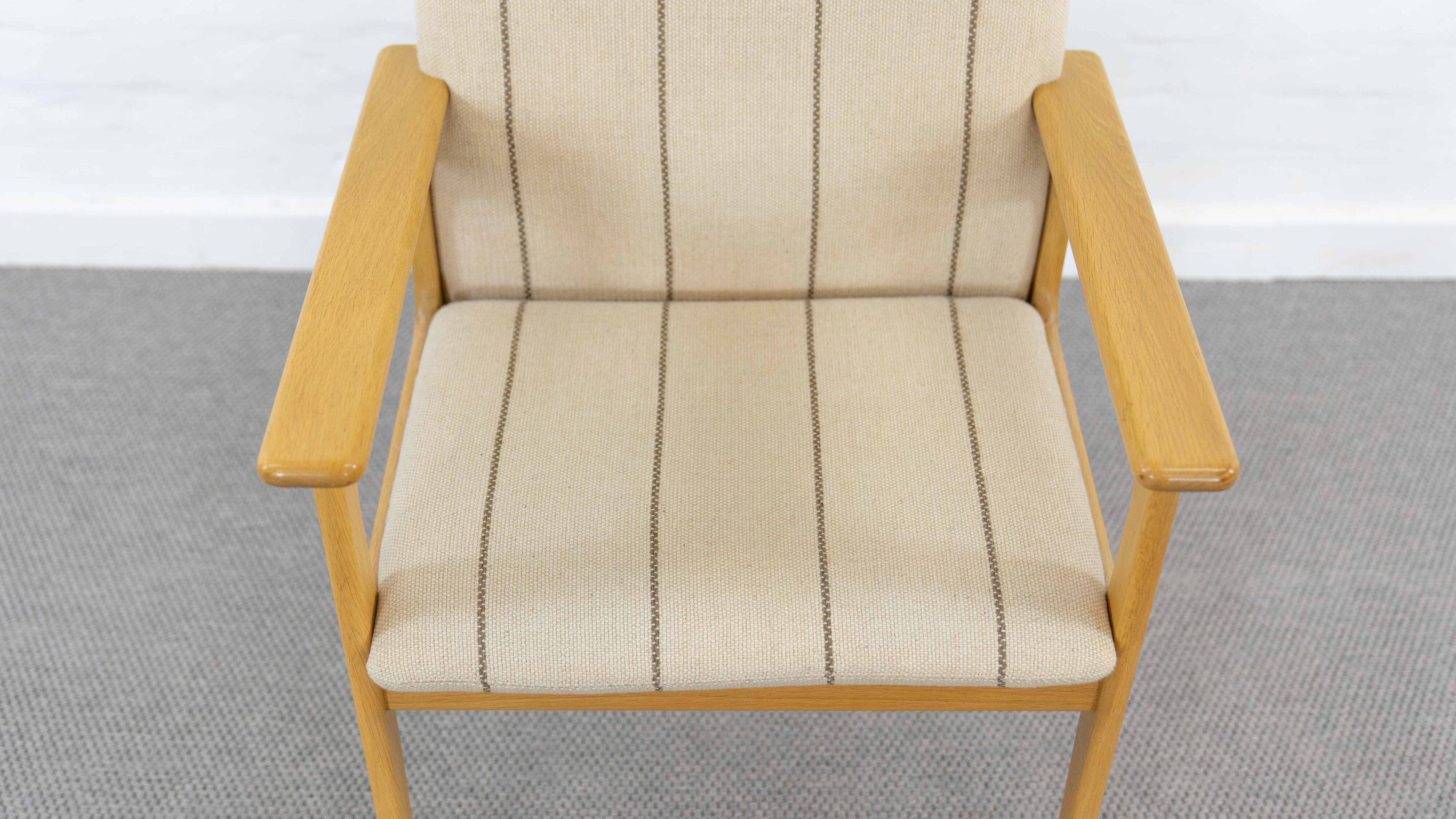 Pair of danish highback chairs by domus danica