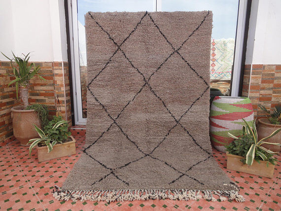 Carpet beni ourain 243 x 148 cm