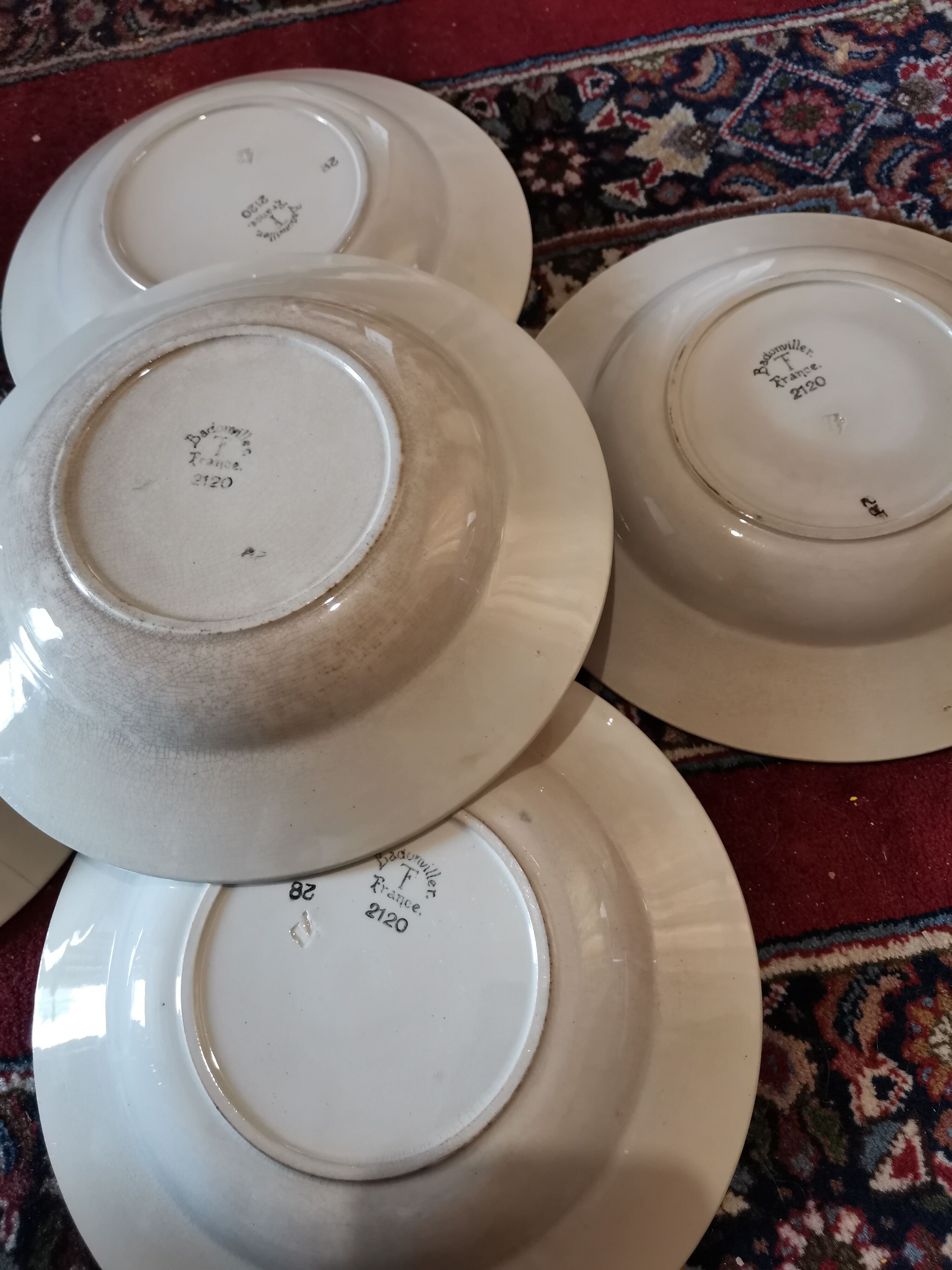 Assiettes Badonviller
