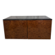Vintage 70s Paul Michel elm burl chest of drawers