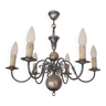 Lustre chandelier sans abats jour