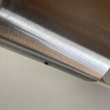 Space Age applied in brushed stainless steel and lay sheet XL 1970 Formentera
