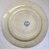 Plat de service tres ancien en terre de fer