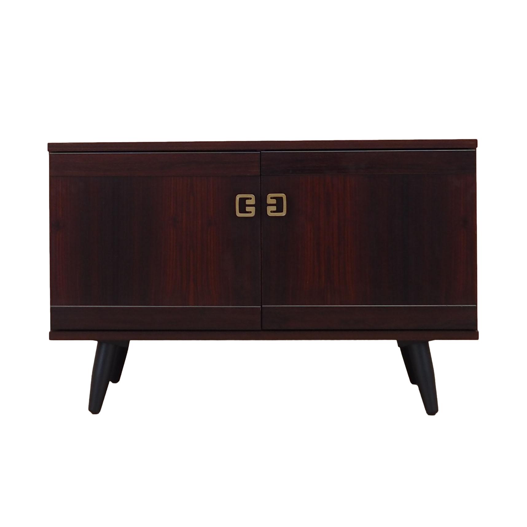 Mahogany cabinet, Danish design, 1970s, production: Denmark